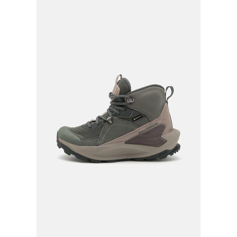 Salomon /萨洛蒙户外机能防水保暖低帮徒步鞋女中帮休闲鞋磨砂皮纹 urban_chic/flint_gray/plum_kit 39