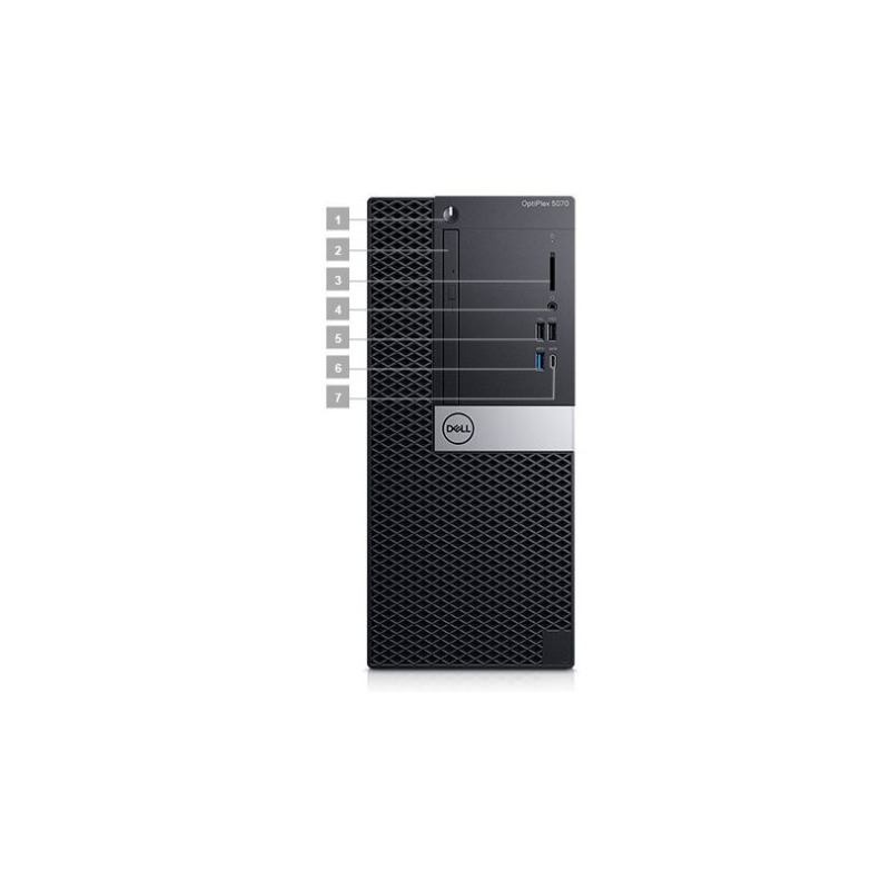 戴尔(Dell)商用电脑Optiplex 5070MT 23.8英寸显示器( i5-9500 8G 500G w10)