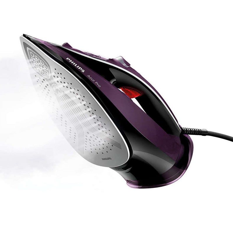 飞利浦（Philips）蒸汽电熨斗 5档家用蒸汽熨衣机 支持便捷立式手持迷你电烫斗 GC4887/38不粘底板