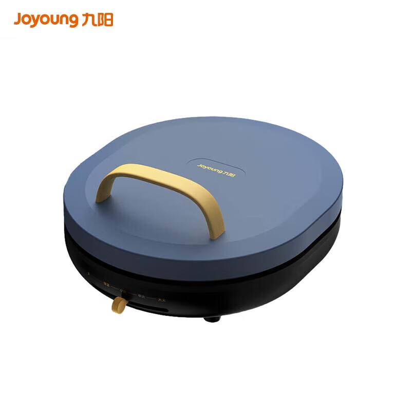 九阳(Joyoung) JK30-GK116 电饼铛 蓝色 家用多功能电饼铛早餐机 直径30CM大烤盘煎烤机大火力烙饼机