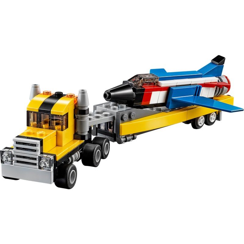 乐高(LEGO)Creator 创意百变 三合一 航展的王牌 31060 积木玩具塑料 7-12岁 200块以上