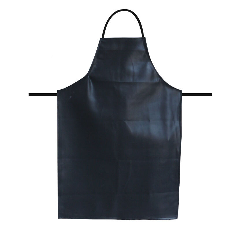 茶花 免洗防水防油皮革围裙加厚PU加长耐磨 90*60CM/4条价格