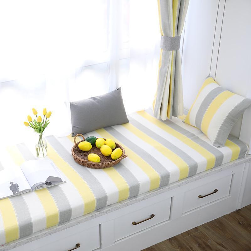 定制海绵飘窗垫窗台垫榻榻米垫子北欧风卧室阳台坐垫加厚沙发卡座 更多颜色可联系客服10cm厚度海绵