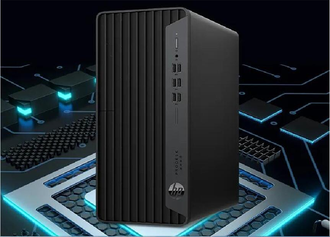 惠普(HP)ProDesk480G7 21.5寸台式电脑整机I5-10500 8G 1T+128SSD DVDRW 3年高清大图