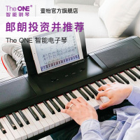 壹枱（The ONE）智能钢琴 61键电子琴力度儿童初学者成人家用早教便携版 尺寸92*33*10 环保ABS通用板材