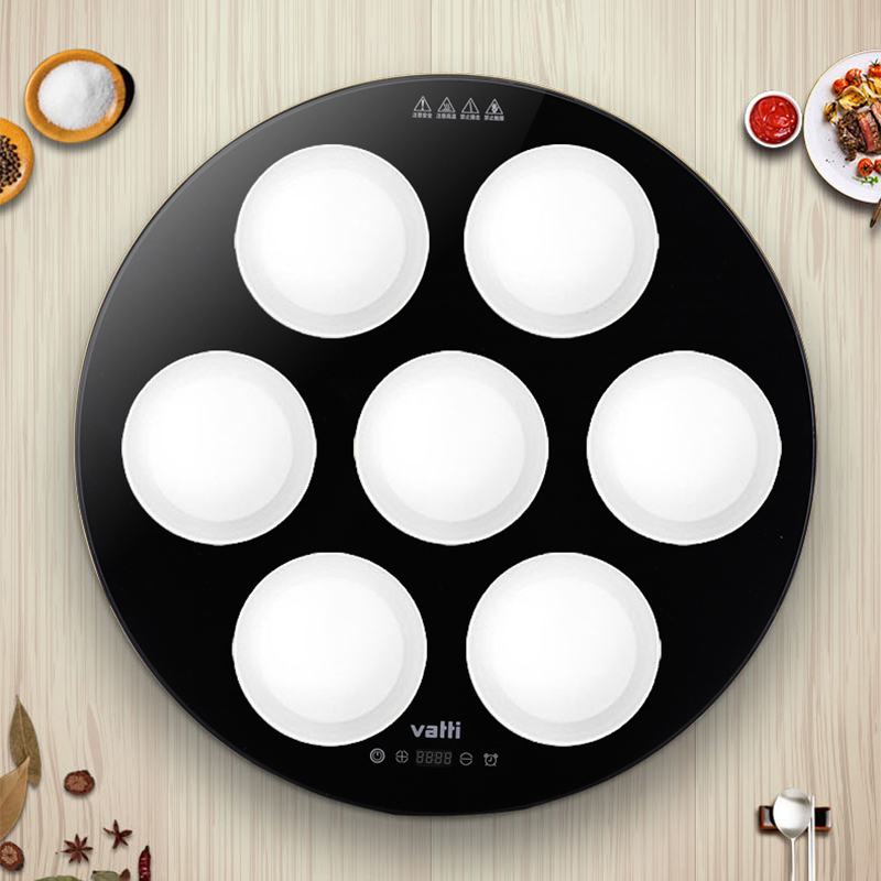 华帝(VATTI)WBZY-60YK11智能饭菜保温板圆形可旋转触屏暖菜宝饭菜加热神器