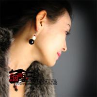 耳环耳坠耳饰民族风复古女玛瑙古典饰品配饰原创气质长款送女朋友老婆生日礼物送女朋友七夕情人节礼物