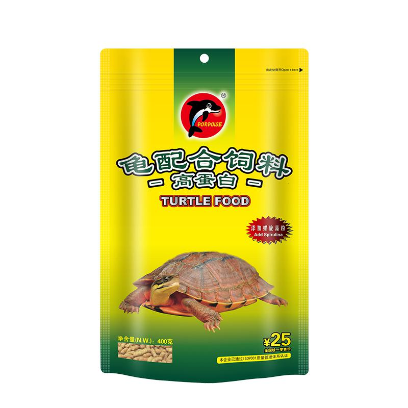 龟粮发色饲料增红龟食鳄龟红面龟饲料缘火焰龟半水龟通用粮高清大图