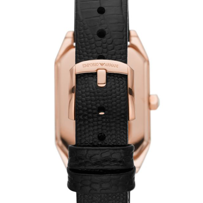 安普里奥·阿玛尼(EMPORIO.ARMANI)小方表 简约气质贝母表盘手表女款AR11390高清大图