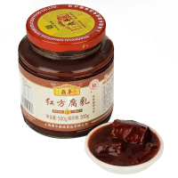 上海鼎丰 红方腐乳500g 咸香适中 酥软糯滑 下饭佳品