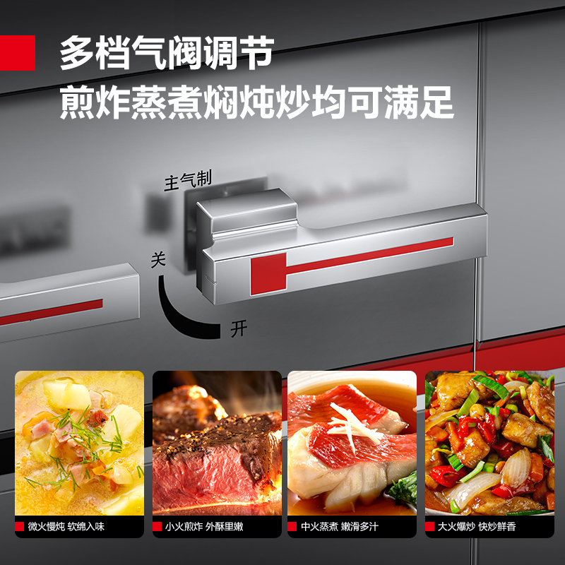 德玛仕商用燃气大锅灶台公司单位食堂饭店用猛火灶炒菜炉大炒锅60cm单头大炒灶SDGY55-A(D80)[液化气]高清大图