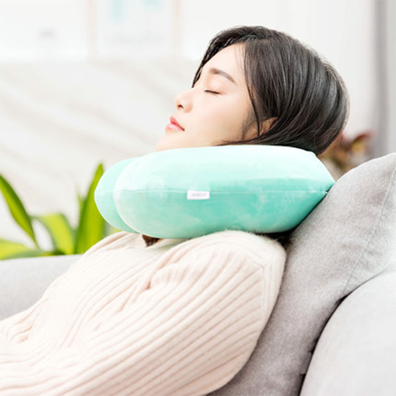 名創優品(miniso) 氨纶超柔记忆棉U型枕 护颈枕 办公休息用枕 车用枕 脖子颈椎午睡枕居家送爱人礼品