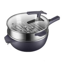 苏泊尔（SUPOR）电炒锅电蒸锅电煮锅家用多功能蒸煮炒菜电热锅5升多用途锅CD_22