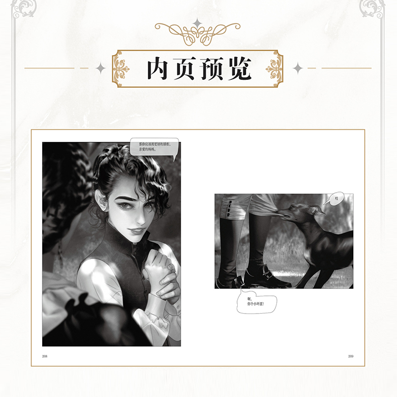 [正版]飞机盒包装+赠典藏烫金画卡X4+彩绘自封袋艾莎漫画2艾莎的森林重制版法吉特画集aisha漫画逆光画册美术艺术书高清大图