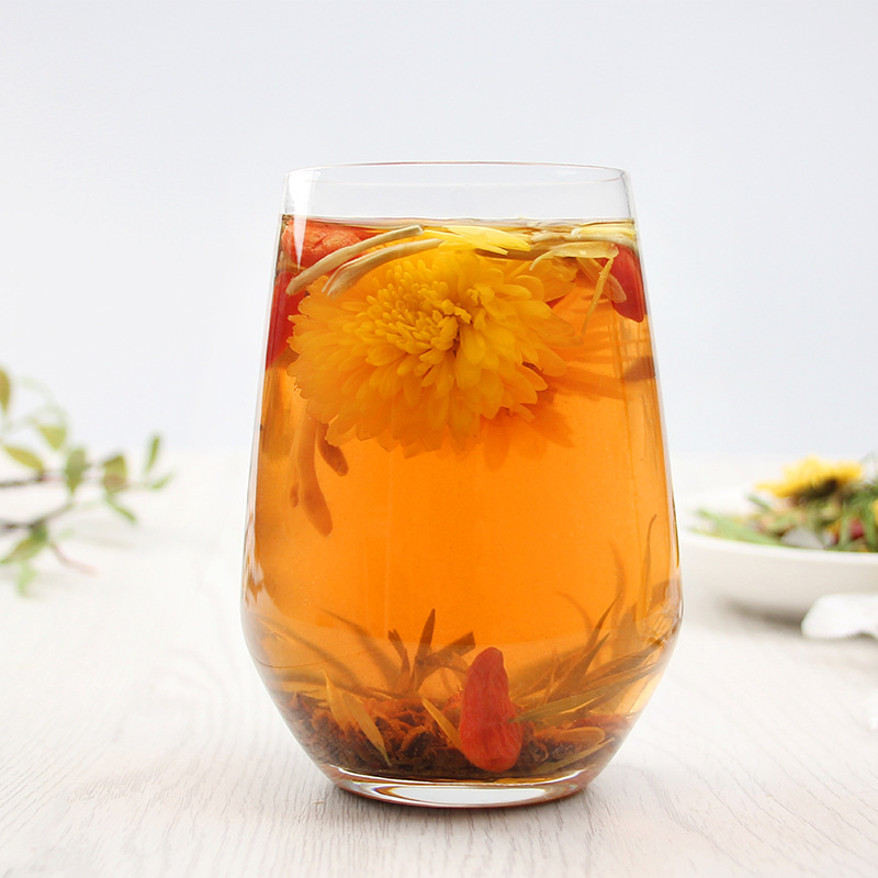 谯韵堂 枸杞菊花茶100g/盒高清大图
