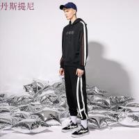 原宿风卫衣男连帽日系袋鼠兜套头上衣嘻哈潮牌情侣hoddie帽衫男