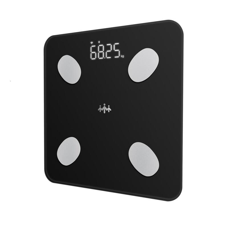 乐心lifesense 智能体脂体重秤 A26 家用称重 人体数据测试 黑色