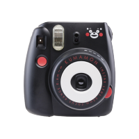 富士(FUJIFILM)INSTAX 一次成像相机立拍立得 mini8 熊本熊套装 黑色 (含10张相纸)