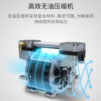 鱼跃保健型制氧机YU500新升级提手款吸氧机家用老人小型孕妇车载氧气机家庭式氧气机学生保健吸氧