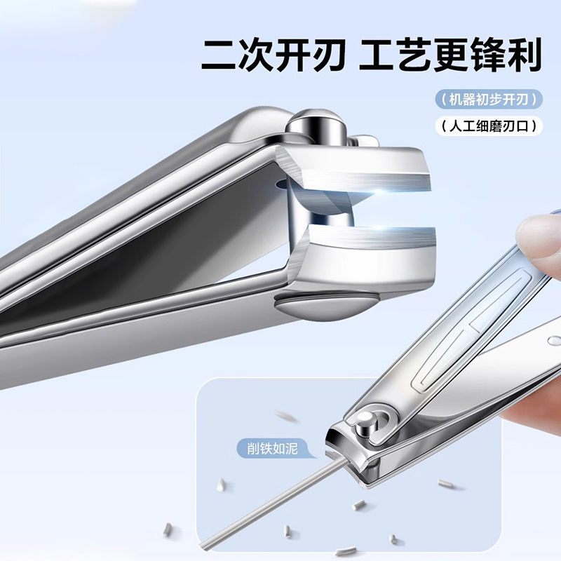 金达日美指甲刀套装指甲剪家用进口高级指甲钳可定制8138高清大图