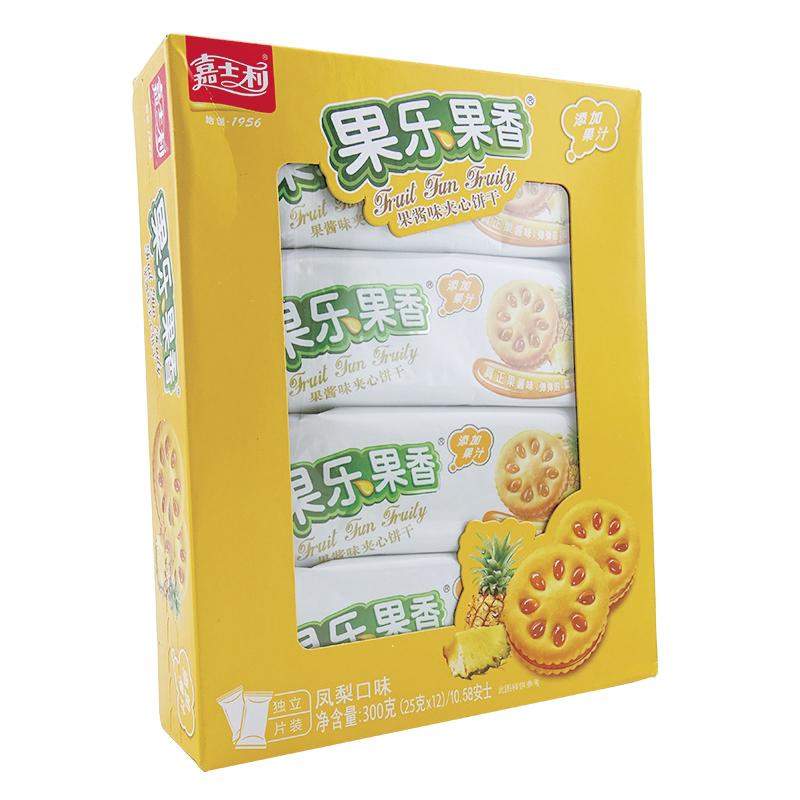 嘉士利300g果乐果香凤梨味