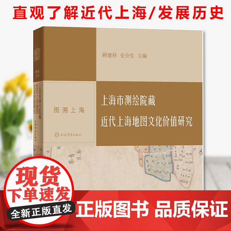 上海市测绘院藏近代上海地图文化价值研究 上海地图文化 图溯上海 近代上海市总图 上海辞书出版社高清大图
