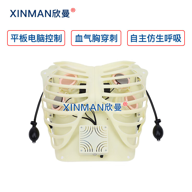 欣曼科教 穿戴式战救技能模拟训练组合模块 血气胸穿刺 环甲膜穿刺 腹腔穿刺 膀胱穿刺XM-ZSM5A高清大图