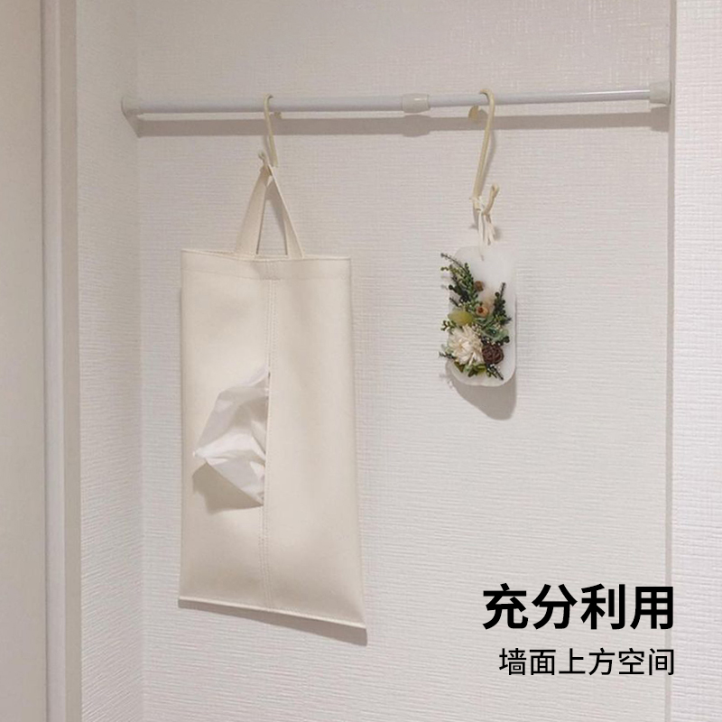 [补贴10%]浴杆伸缩杆免打孔多功能收纳挂杆衣柜撑杆晾衣杆卫生间窗帘浴帘杆高清大图