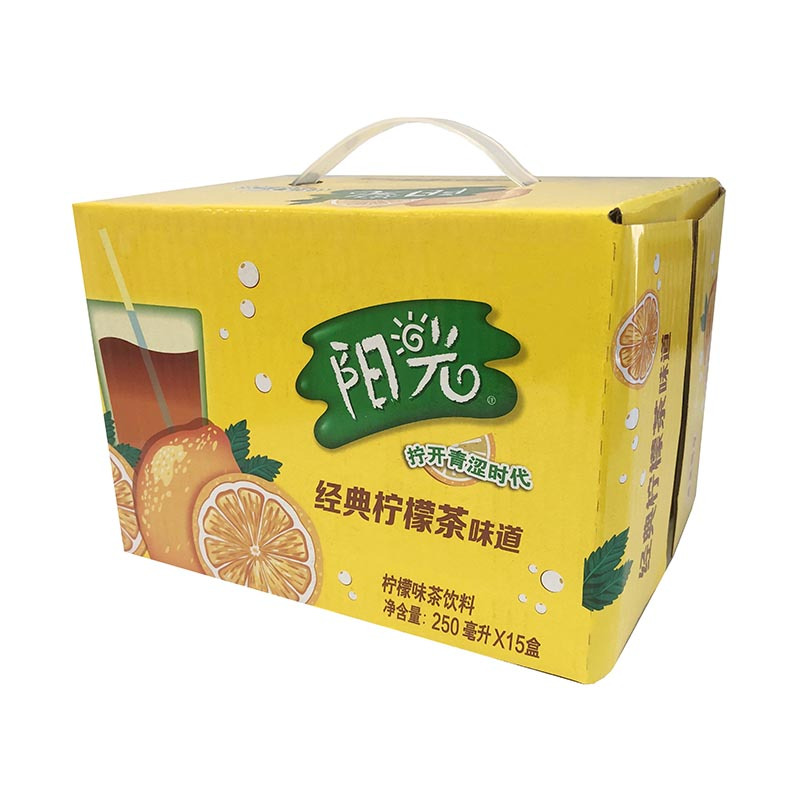 阳光柠檬茶250m*15礼盒装 可口可乐出品