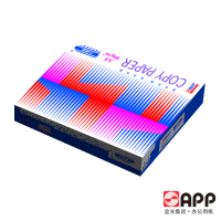 金光(APP)蓝色小钢炮(TOPGUN)A5/80g 复印纸 500张/包 12包/箱(5000张)