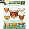 三维工匠水泥花盆模具盆欧式六角盆景加厚模型混泥土制作盆栽现浇磨具自制 60#六角福字款 卡扣+破损免费补寄花盆容器
