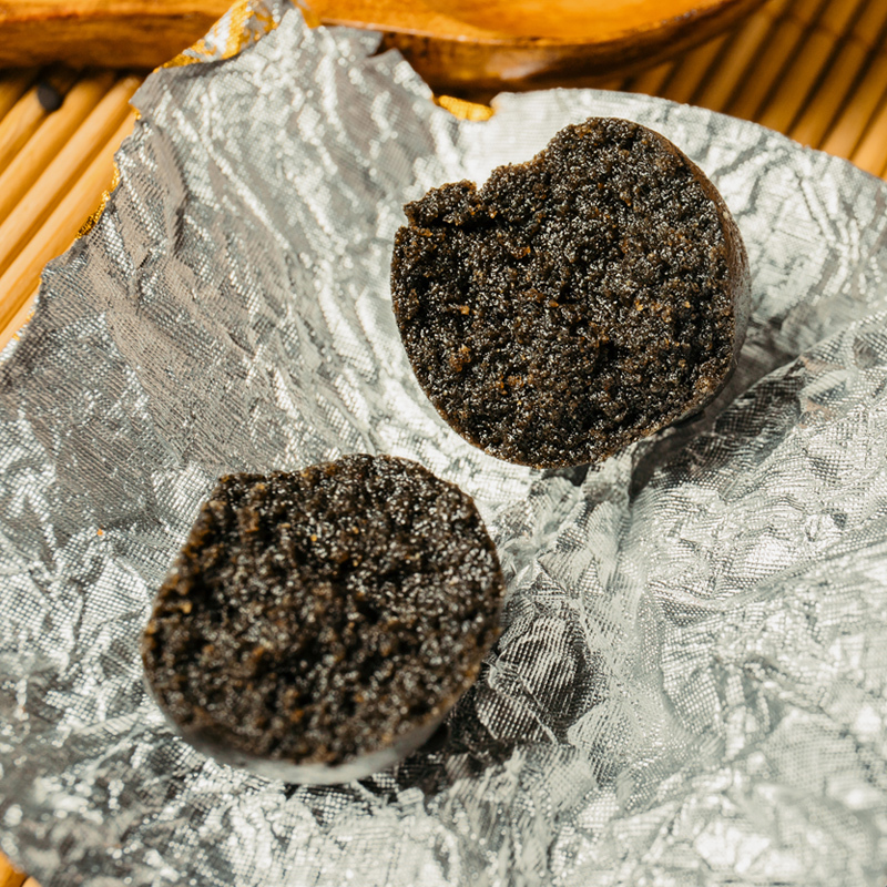 胡慶餘堂 黑芝麻丸100克/罐 纯手工古法九制芝麻丸蜂蜜丸膏丸传统滋补品 药食同源 男女即食营养代餐五谷养生营养品