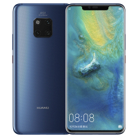 华为(HUAWEI) 华为mate20 Pro 全网通版 6GB+128GB 宝石蓝色 移动联通电信4G手机 麒麟980 全面屏 徕卡三摄 华为Mate20 Pro
