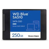 西部数据250GB SSD固态硬盘 SA510 SATA 蓝色 3D技术 高速读写