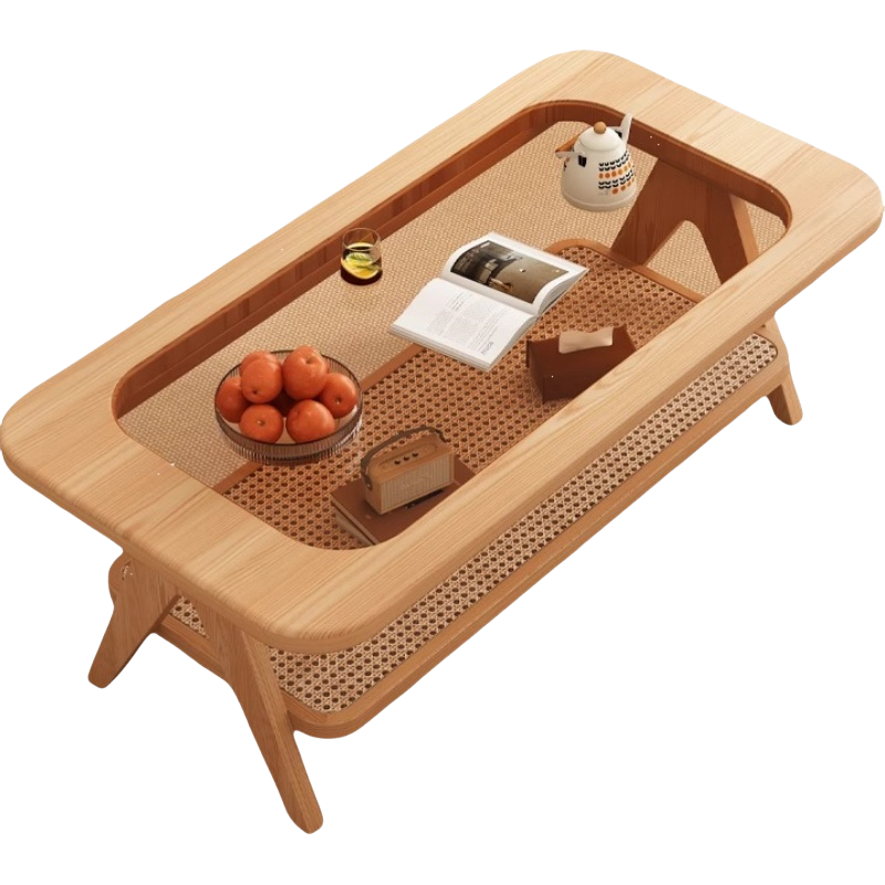 演发 实木茶几1米 张高清大图