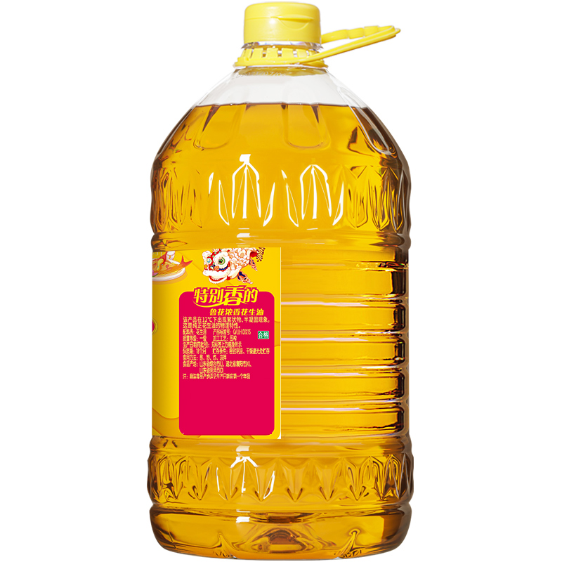 鲁花 花生油 香飘万家浓香花生油 3.06L高清大图