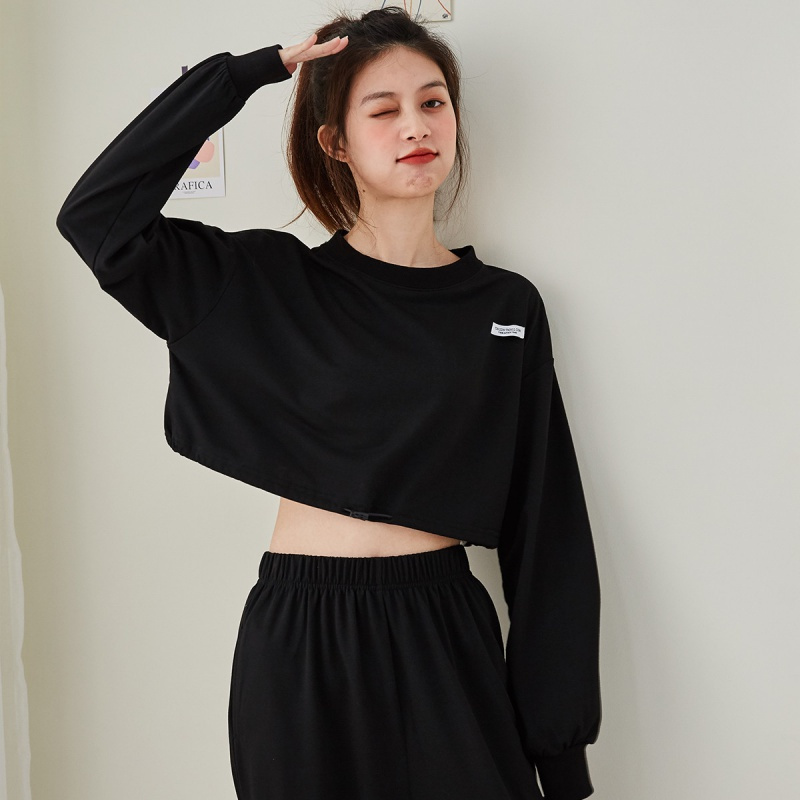 唐狮休闲运动女新款韩版短上衣时尚显高显瘦套潮