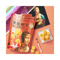 夲宫 PavoMea真是够了咸蛋蟹黄味脆果子 80g
