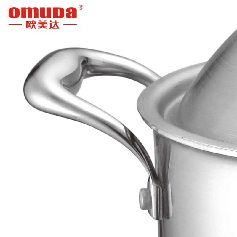 欧美达（omuDa） 公爵系列汤锅 不锈钢汤锅多用锅冷钢锻铸手柄防烫隔热汤锅