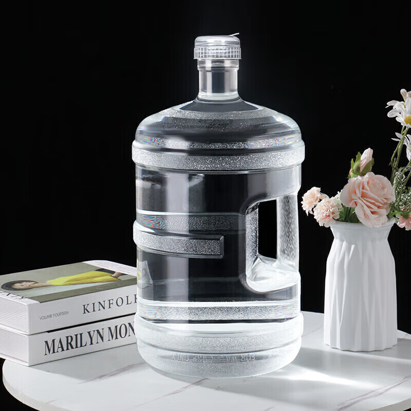 美厨(maxcook)纯净水桶 矿泉水桶饮水桶 7.5L 桶装水 塑料饮水机 手提户外桶 MCX7513