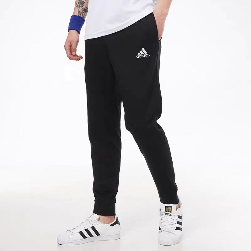 阿迪达斯 (adidas)男裤 新款宽松舒适运动休闲训练跑步收口长裤GK9226 ZP图片