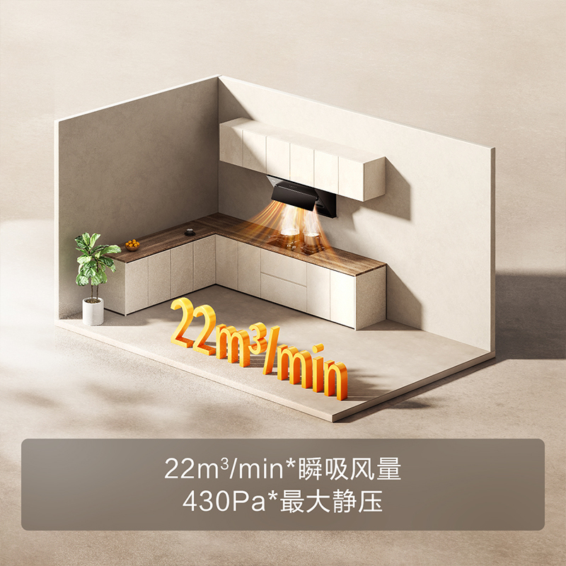 方太油烟机侧吸近吸式吸抽油烟机家用 22瞬吸风量 油烟机烟灶套装 02-JQC2A+02-TH31B