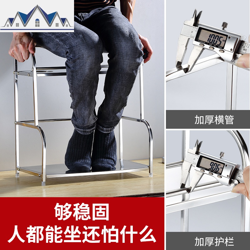 不锈钢厨房置物架台面调味料架家用大全厨具用品落地多层收纳刀架_3_978高清大图