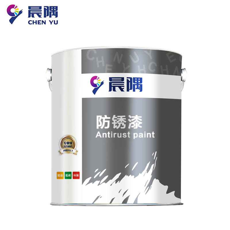 晨隅醇酸防锈通用底漆铁红20kg/桶高清大图