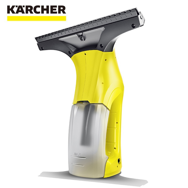 卡赫(KARCHER)擦窗去污机WV1 德国凯驰集团原装进口手持式无线镜面玻璃清洁机 电动刮吸一体机10W