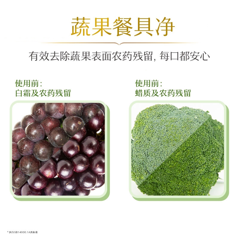 奥妙(omo)洗洁精果蔬餐具净洗涤去油柠檬香柚家用洗涤剂2.2kg