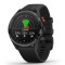 Garmin佳明Approach S62高尔夫GPS触控智能手表心率商务腕表 S62黑色进阶版(内含3只CT10)