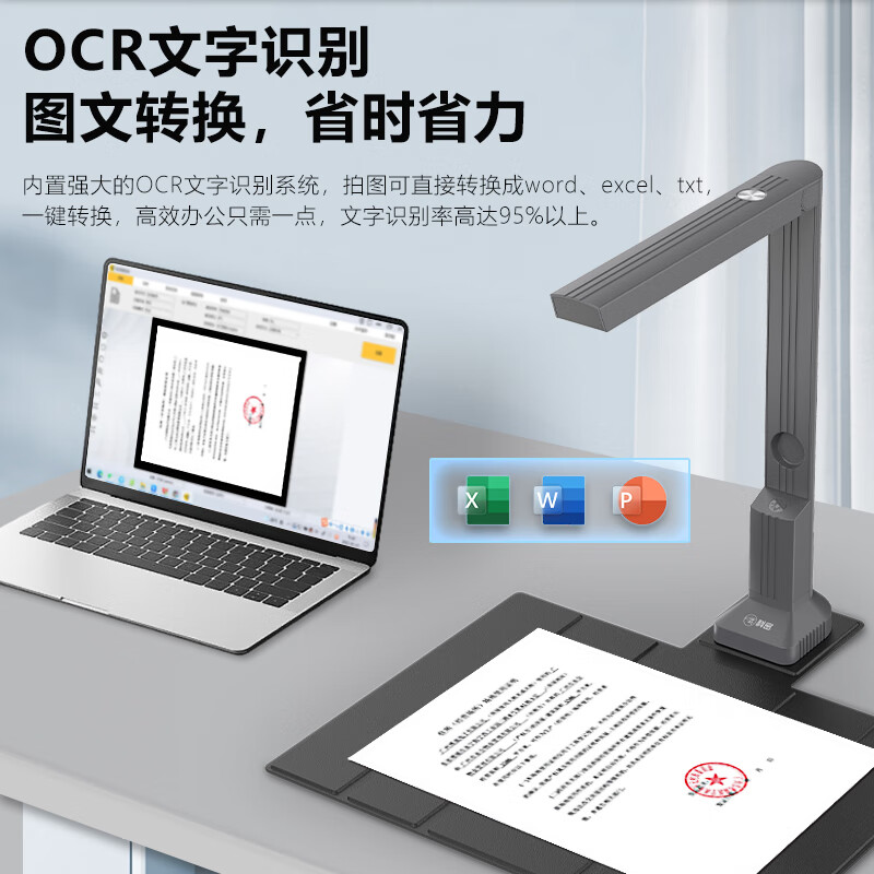 3M GP1200AF 高拍仪1800万像素 可在线升级扫描仪[1800万 硬底 PDF合成]高清大图