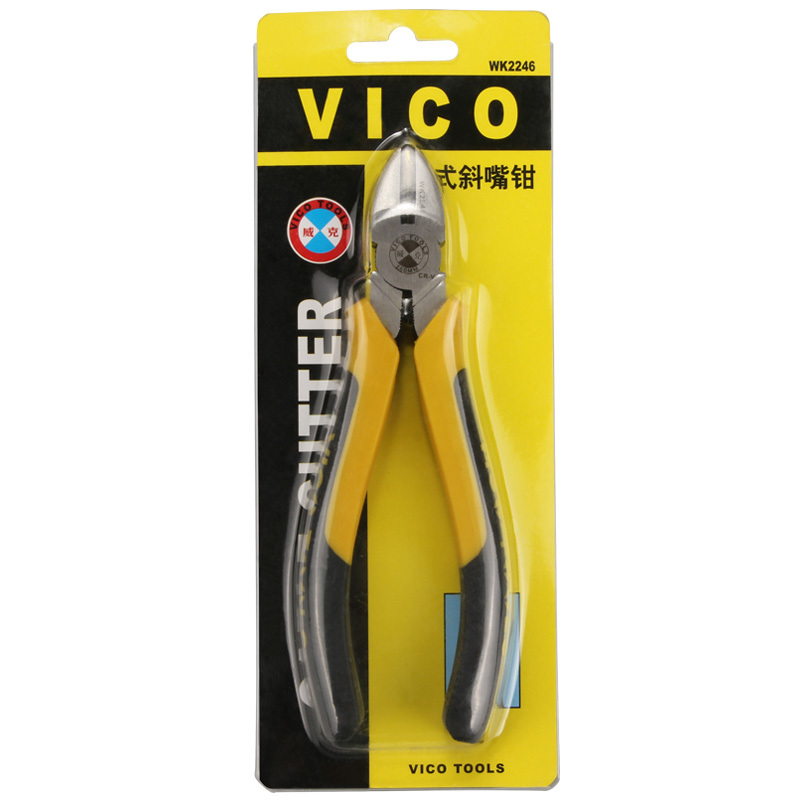威克(vico)WK-2246 日式斜口钳 断线钳 偏口钳 钳子 夹持类工具