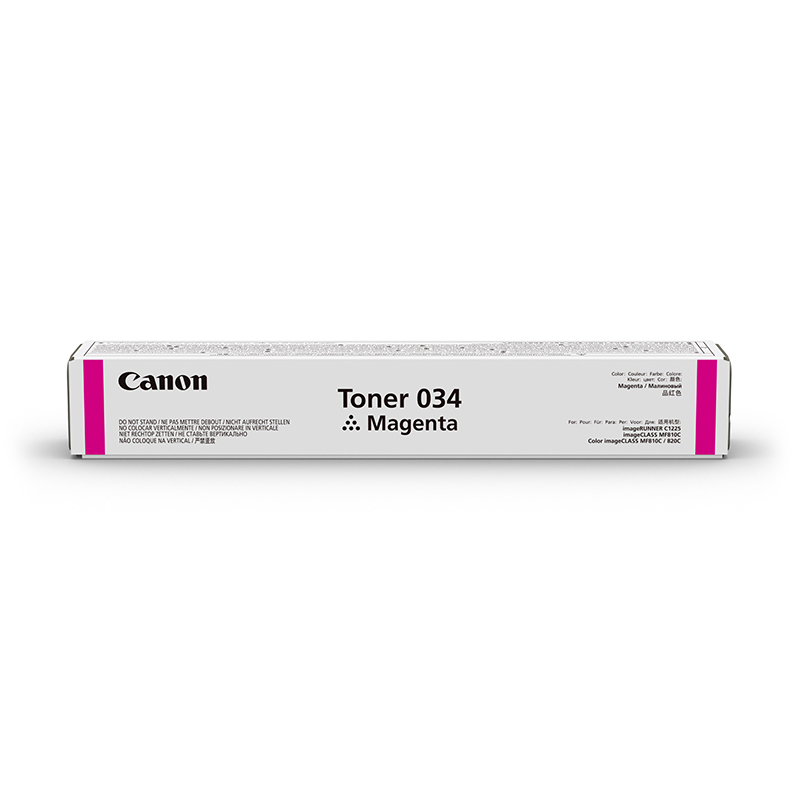 佳能/Canon CRG-034墨粉 CRG-034感光鼓 C M Y K 黑色青色红色黄色(适用于MF810Cdn)高清大图